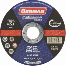 ΔΙΣΚΟΣ ΚΟΠΗΣ ΣΙΔΙΡΟΥ PROFESSIONAL BENMAN 74266