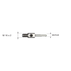 ΠΡΟΕΚΤΑΣΗ ΔΟΜΙΚΩΝ ΥΛΙΚΩΝ SDS-PLUS M16 220mm 08-211155050