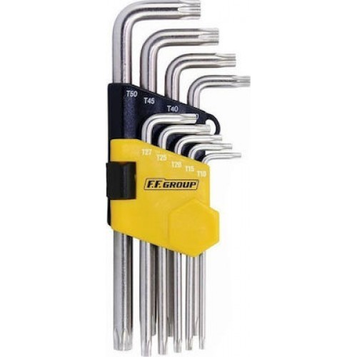 ΣΕΤ TORX ΜΕ ΤΡΥΠΑ ΜΑΚΡΙΑ 9 ΤΕΜΑΧΙΩΝ FF GROUP 34755 ΣΕΤ TORX ΜΕ ΤΡΥΠΑ ΜΑΚΡΙΑ 9 ΤΕΜΑΧΙΩΝ FF GROUP 34755