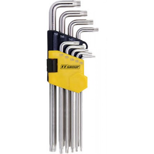 ΣΕΤ TORX ΜΕ ΤΡΥΠΑ ΠΟΛΥ ΜΑΚΡΙΑ 9 ΤΕΜΑΧΙΩΝ FF GROUP 34756