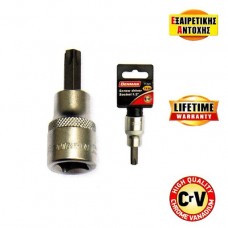 ΚΑΡΥΔΑΚΙ ΓΙΑ ΒΙΔΕΣ TORX 1/2 ΒΕΝΜΑΝ