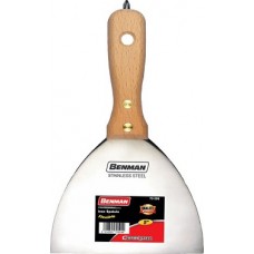 ΣΠΑΤΟΥΛΑ ΓΥΨΟΣΑΝΙΔΑΣ 125MM INOX BENMAN 70599