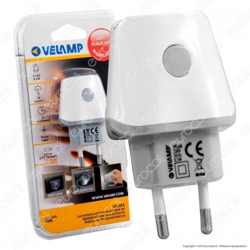 ΦΑΝΑΡΙ ΝΥΚΤΟΣ VELAMP ANTIBLACKOUT IR04 ΦΑΝΑΡΙ ΝΥΚΤΟΣ VELAMP ANTIBLACKOUT IR04