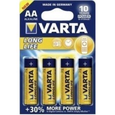 ΜΠΑΤΑΡΙΕΣ ΑΛΚΑΛΙΚΕΣ VARTA LONGLIFE MINION AA 4TMX 33386