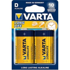 ΜΠΑΤΑΡΙΕΣ ΑΛΚΑΛΙΚΕΣ VARTA LONGLIFE ΜΕΣΑΙΑ D 2TMX 33388
