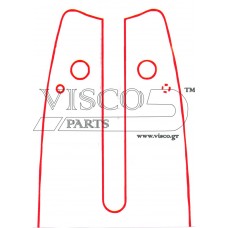ΛΑΜΑ ΑΛΥΣΟΠΡΙΟΝΟΥ VISCO 14 SW-43SR (3/8") 35CM 1,1MM 50DL
