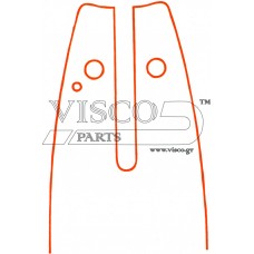 ΛΑΜΑ ΑΛΥΣΟΠΡΙΟΝΟΥ VISCO M 16-50NR (3/8") 40cm 1,3mm 54-55DL