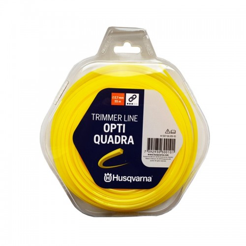 ΜΕΣΙΝΕΖΑ HUSQVARNA TRIMMER LINE OPTI QUADRA 2.7MM 55M ΜΕΣΙΝΕΖΑ HUSQVARNA TRIMMER LINE OPTI QUADRA 2.7MM 55M
