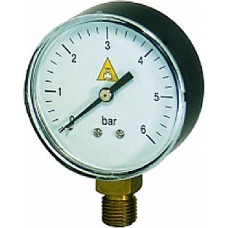 ΜΑΝΟΜΕΤΡΟ 6 BAR ΠΙΕΣΗΣ ΝΕΡΟΥ ΟΡΘΙΟ 027005001